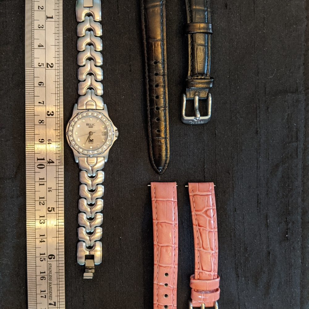 Relic Watch with interchangeable bands